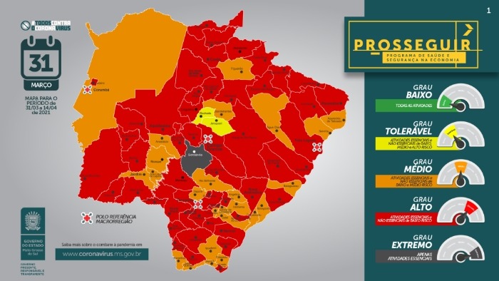 Começa hoje, toque de recolher das 21h às 5h em Campo Grande