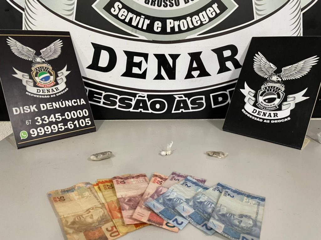 Polícia Civil prende traficante vendendo drogas em Campo Grande