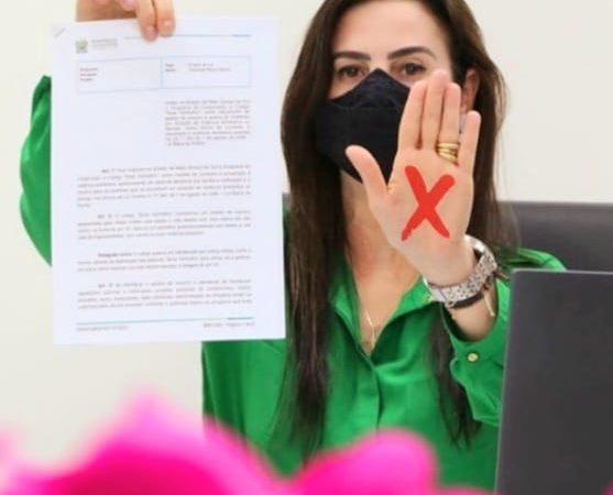 Sinal vermelho: Lei da deputada Mara Caseiro é mais uma ferramenta para combater a violência contra as mulheres