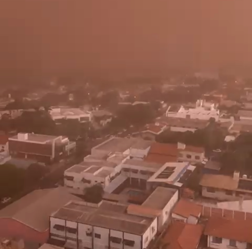 Previsões alertam para uma nova tempestade com ventos de até 100 km/h em MS