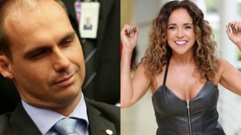 Daniela Mercury decide processar Eduardo Bolsonaro