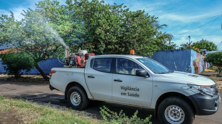 Fumacê reforça o combate ao aedes aegyti em quatro bairros em Campo Grande