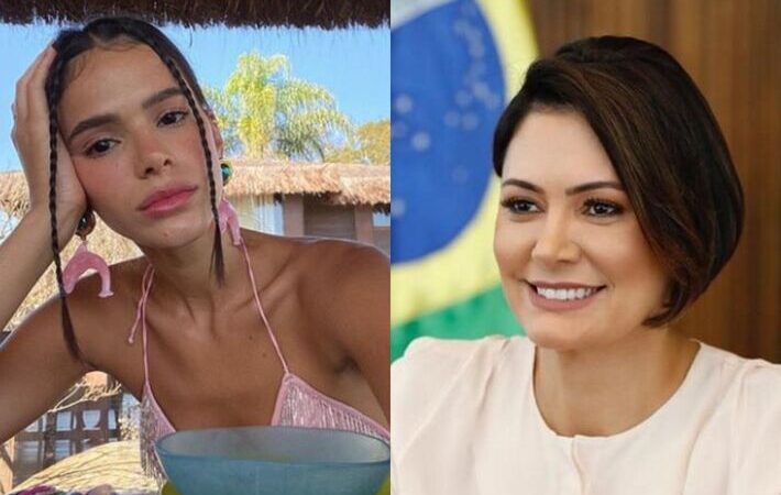 Michelle Bolsonaro xinga Bruna Marquezine