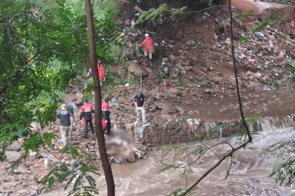 Corpo é encontrado dentro de córrego da Ernesto Geisel