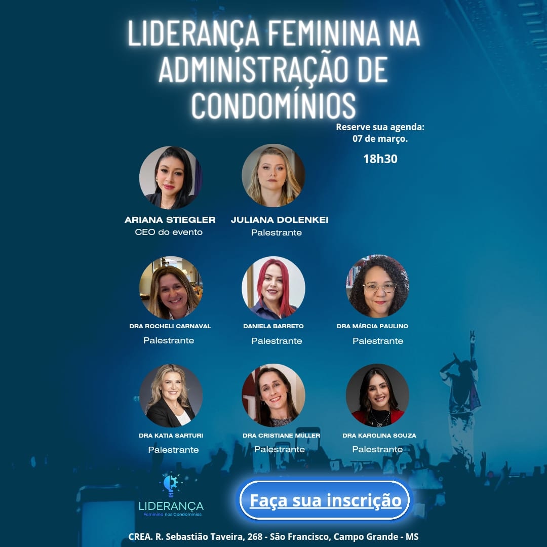 Evento debate a importância das mulheres na administração de condomínios