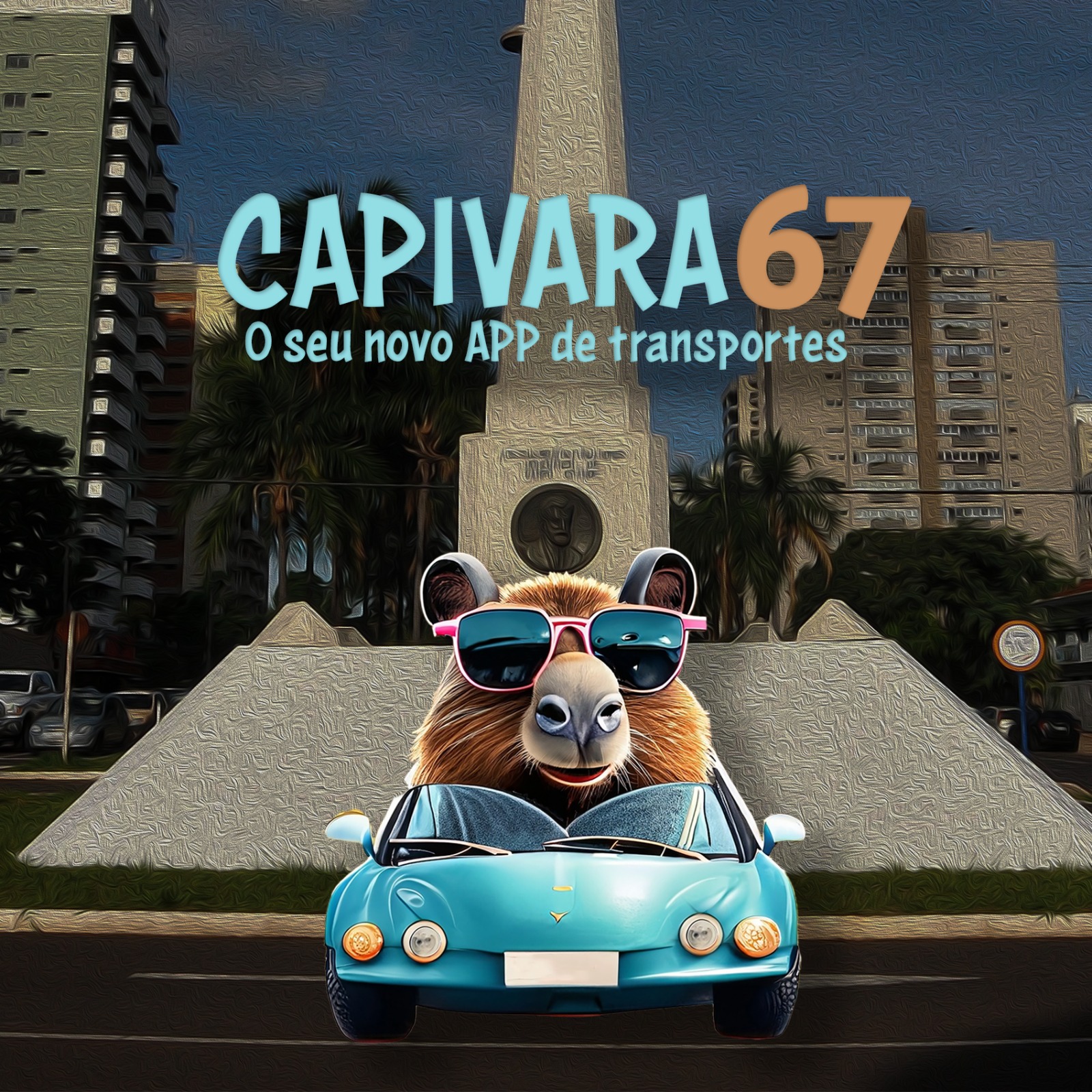 Conheça Capivara 67, seu novo APP de transporte