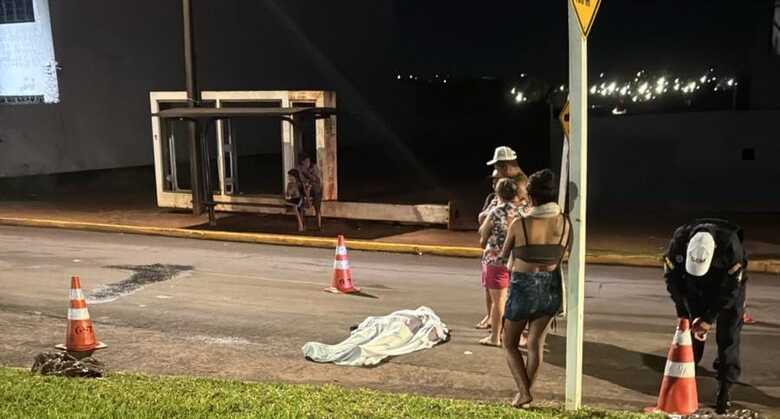 Idoso passa mal e morre após cair de moto na Avenida Guaicurus