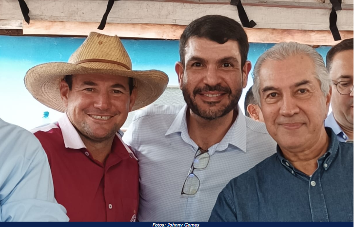 Deputado Jamilson Name acompanha obras e eventos em Caracol e Maracaju