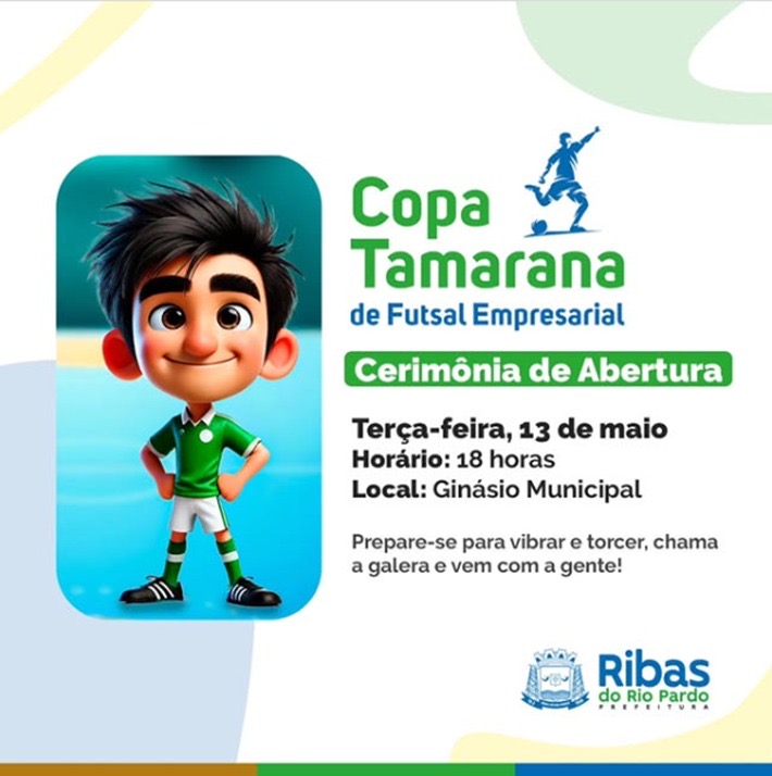 Prefeitura promove torneio de futsal em homenagem a Tamarana