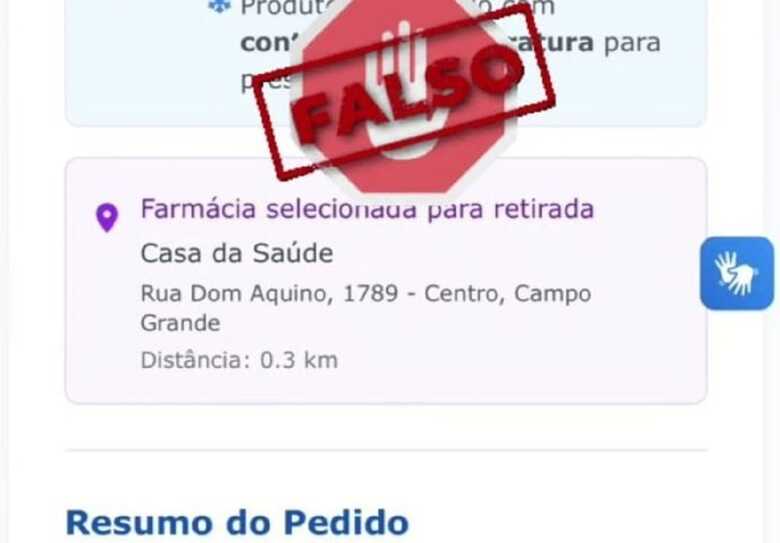 SES alerta que Casa da Saúde não vende medicamentos