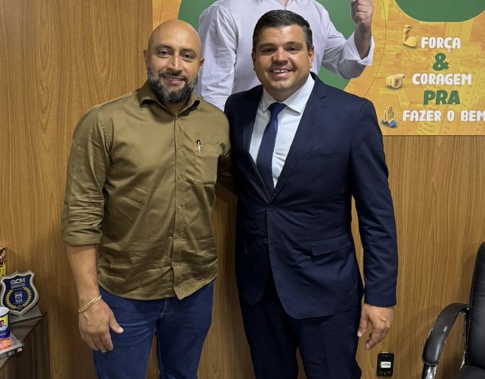 Vereador se reúne com presidente da Funsat para discutir geração de empregos e qualificação profissional