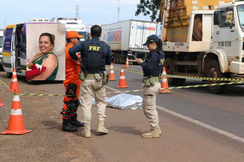 Arquiteta morre após cair de carro e ser atropelada na BR-163